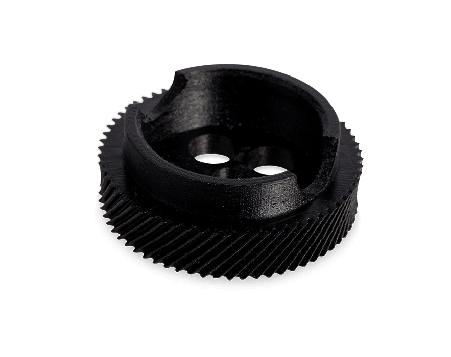 3D-printed-nylon-gear 3D-printed-nylon-gear
